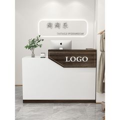 レジ現代シンプル洋服店ミルクティー店美容院カウンター店舗小型バーテーブル受付台