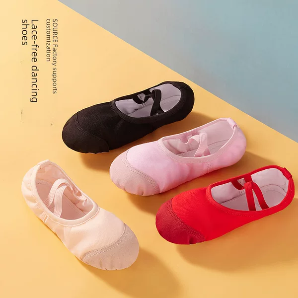 Dance Shoes for Children, No Need to Tie Laces, Soft Sole, Chinese Dance Practice Shoes, Women's Ballet Shoes, Cat Claw Shoes, Modern Dance Shoes