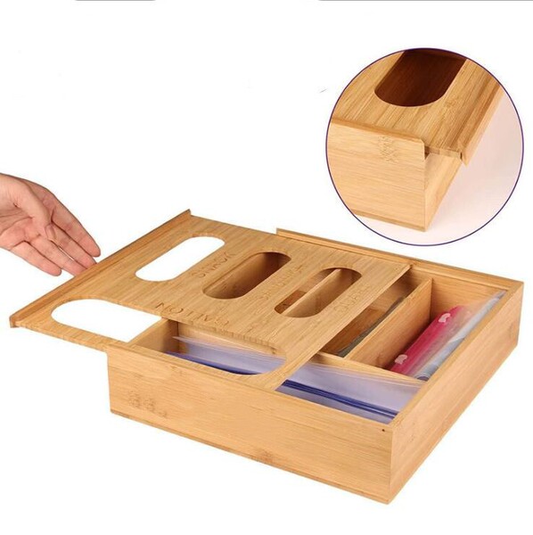wooden storage box