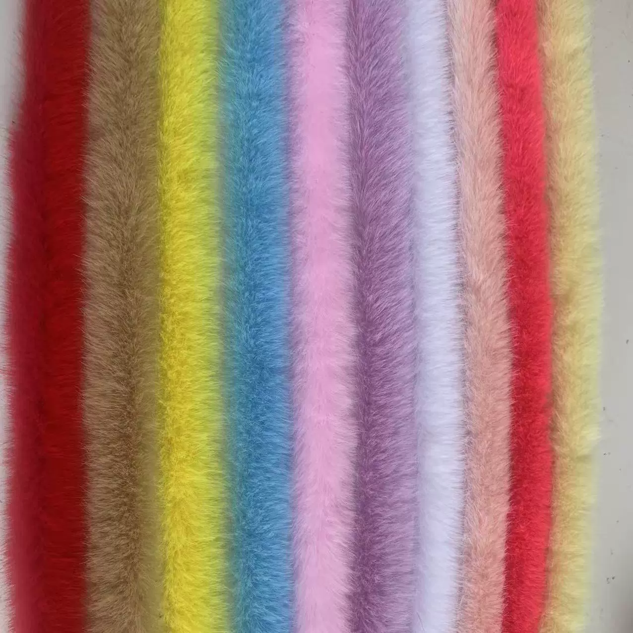 1厘米仿水貂毛条DIY发饰头饰服饰丝带醒狮蝴蝶结材料配件灯笼编织