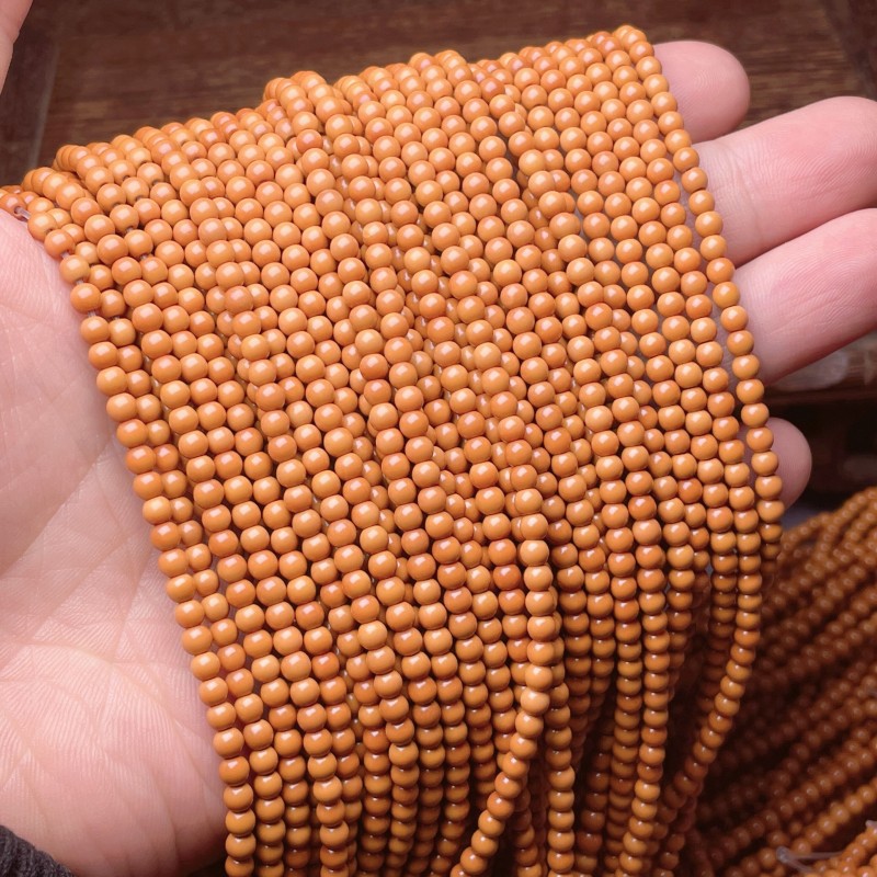 Organic round beads