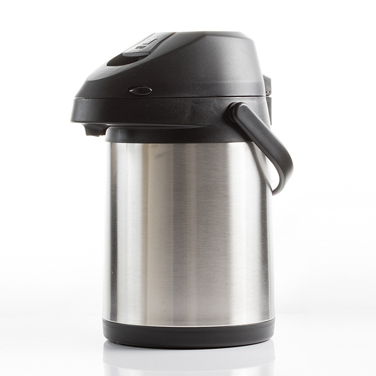 Termo de Acero Inoxidable de Doble Pared – 2.5L/3L/4L, Vacío, Mantiene Calor/Frío, Tipo Presión