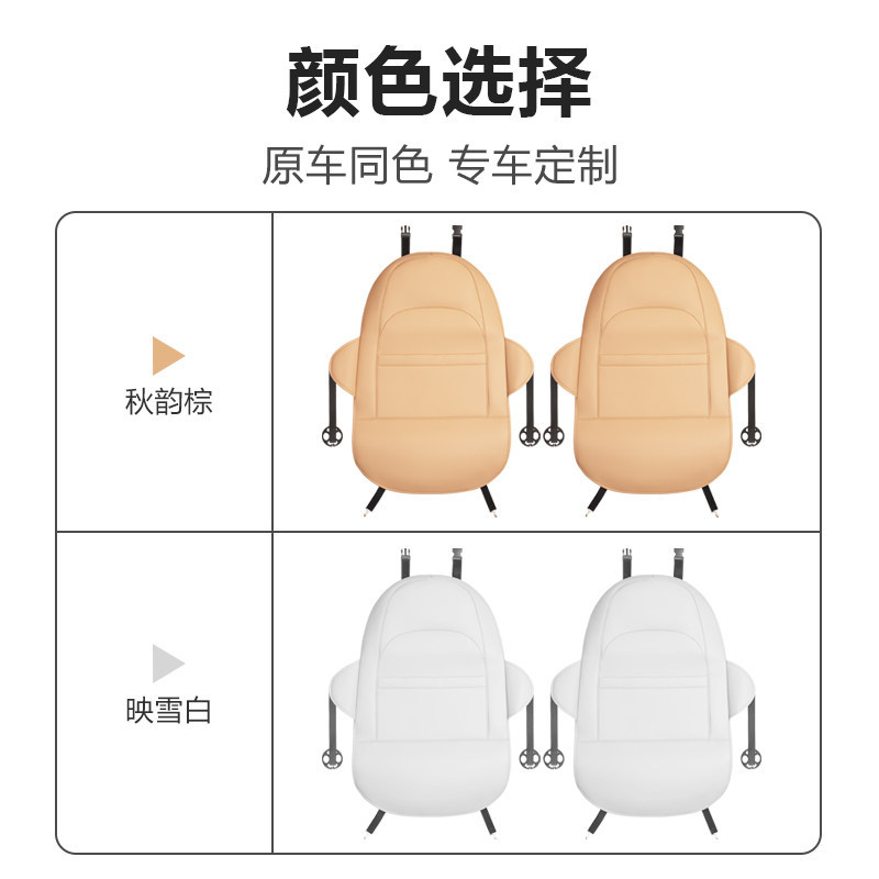 Suitable for Geely Galaxy Starship 7Emi Rear Seat Full-Cover Anti-Kick Pad Seat Back Protection Pad Car Interior Accessories