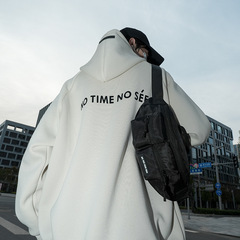 日系ins單肩斜挎包男 潮時尚工裝休閒包學生運動胸包百搭腰包批發