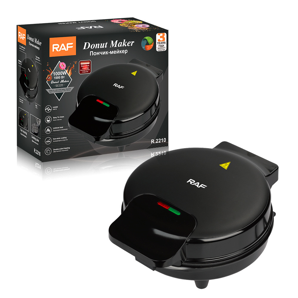 Transfronterizo estándar americano 110V estándar europeo máquina de donut casera máquina de desayuno mini pastel máquina de torta máquina de panadería