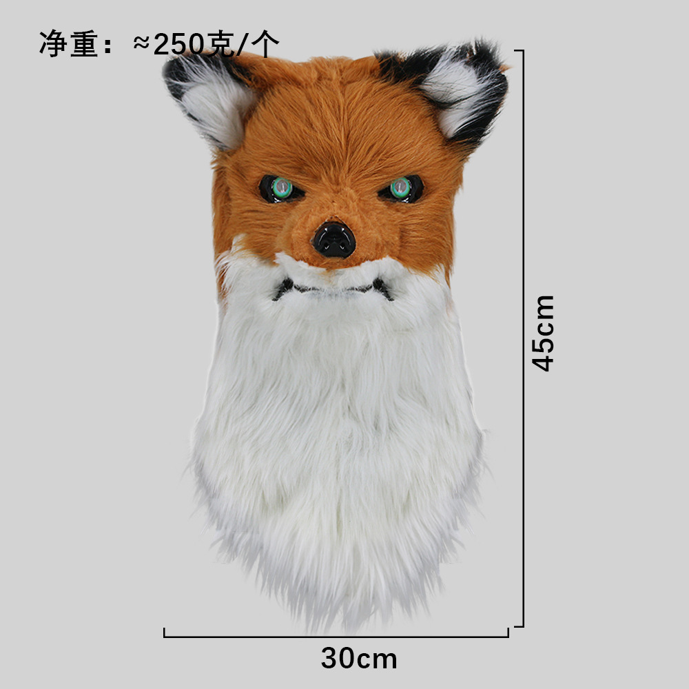 Puede abrir la boca, divertida serie de sombreros de animales, mascarada, máscara de mordida de boca, accesorios de actuación de fiesta de Halloween