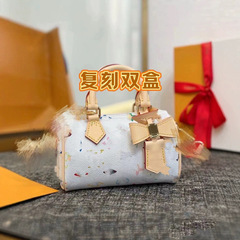 オリジナルハイバージョン 25 新しいホワイト 3 カラーミニピローバッグナノ多用途ボストンポータブルショルダークロスボディバッグ