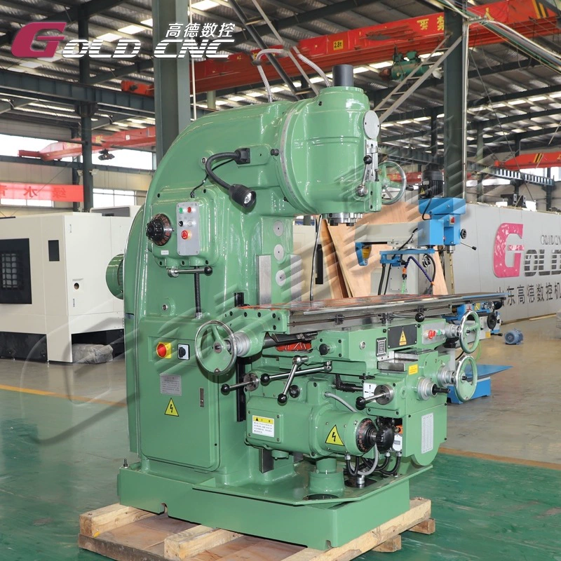 [Обслуживание от двери до двери] Вертикально-фрезерный станок X5040, фрезерный станок для тяжелого резания, конструкция с изогнутым шейным узлом, фрезерный станок с подъемным столом