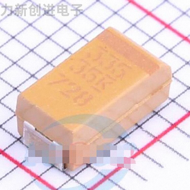 T491C335M03T描述3.3uF(335) ±20% 35V 钽电容