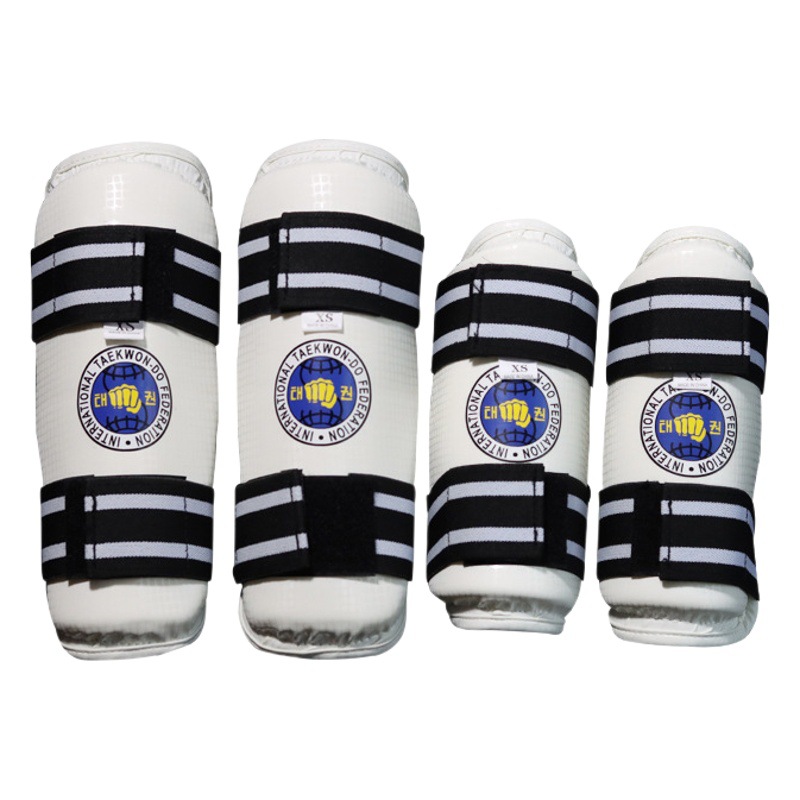 Taekwondo Leg Guard Arm Guard Removable Thickened High Elastic Competition Training ITF Special Taekwondo Sports Guard
