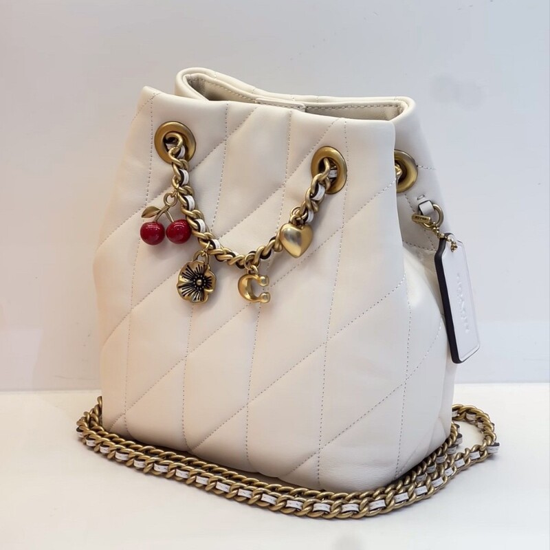 Kou C Brand 2026 New Fashion Versatile Jade Small Ck Bucket Bag Chain Shoulder Crossbody Small Lucky Bag Fortune Bucket Kou C Brand 2026 New Fashion Versatile Jade Small Ck Bucket Bag Chain Shoulder Crossbody Small Lucky Bag Fortune Bucket