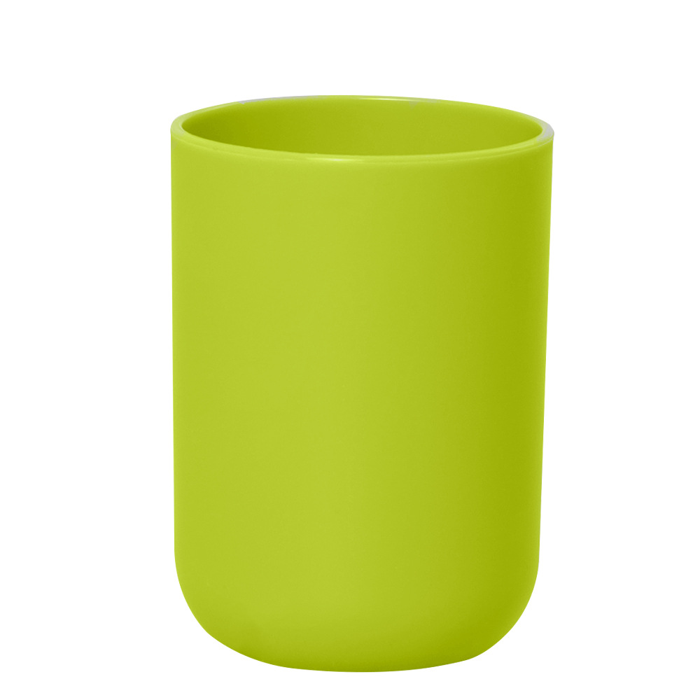 Color sólido enjuague bucal taza simple moda hogar plástico taza de lavado creativo fábrica al por mayor adultos cepillo de dientes taza para hotel