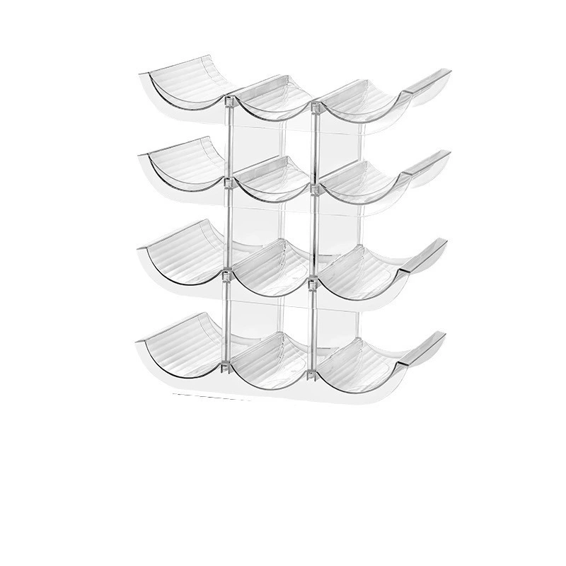 Household desktop can superimposed dustproof and insulation cup storage shelf refrigerators, wine shelves, beer drinks and wine racks