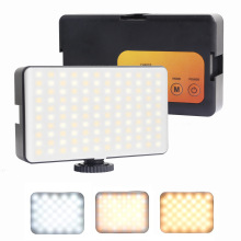三色温方形LED补光灯相机摄影便携式打光灯手机直播Vlog柔光美颜