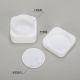 in stock 5ml-50ml double-layer square cream box PP frosted cream box cream lotion test pack sub-bottle