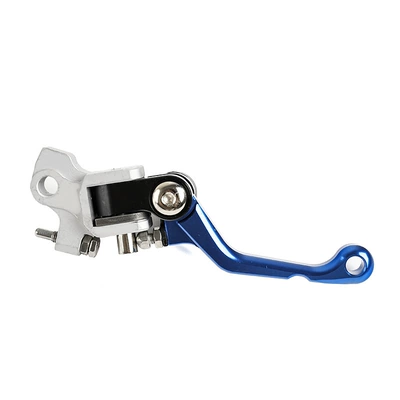 Off-Road Motorcycle Anti-Fall Foldableing Motorcycle Handle Cover - kl-brake-lever-blue