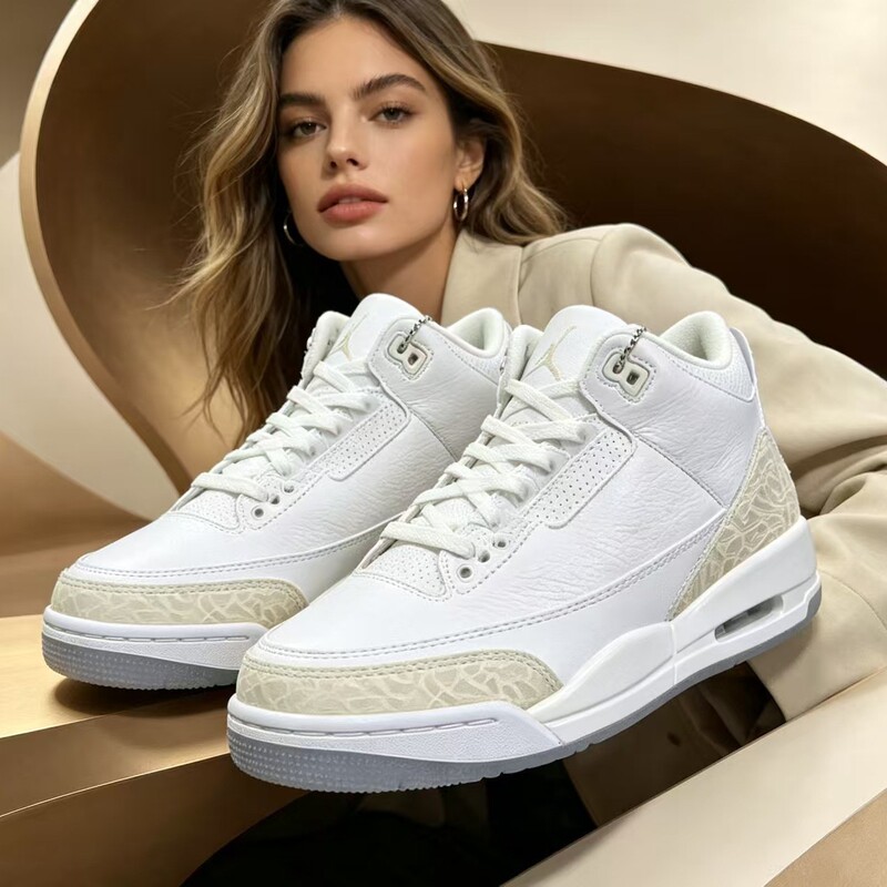 Cross-Border Original Putian Shoes Aj3 Basketball Shoes Wear-Resistant Shock-Absorbing Casual Genuine Leather Men's and Women's Sports Shoes Joe 3 High Version Trendy Shoes Cross-Border Original Putian Shoes Aj3 Basketball Shoes Wear-Resistant Shock-Absorbing Casual Genuine Leather Men's and Women's Sports Shoes Joe 3 High Version Trendy Shoes