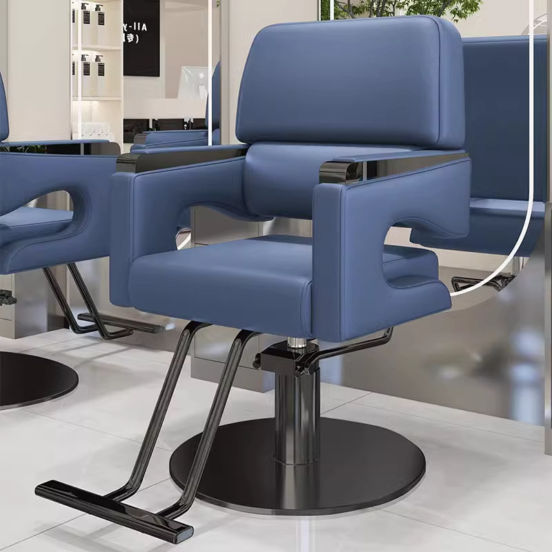 Red famosa nueva silla de peluquería silla de salón de peluquería especial elevación giratoria de moda corte de cabello asiento de permeación image 35