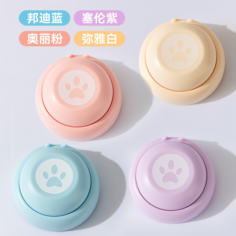 Nuevo botón de comunicación macarón perro gato habla botón de grabación de voz botón de comunicación sonido juguetes para mascotas image 13