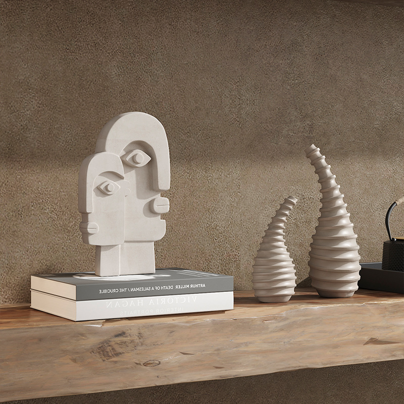 芸貝子寂ソフト装飾品置物創意中古民宿ホテル陶磁器花瓶芸術工芸品セット