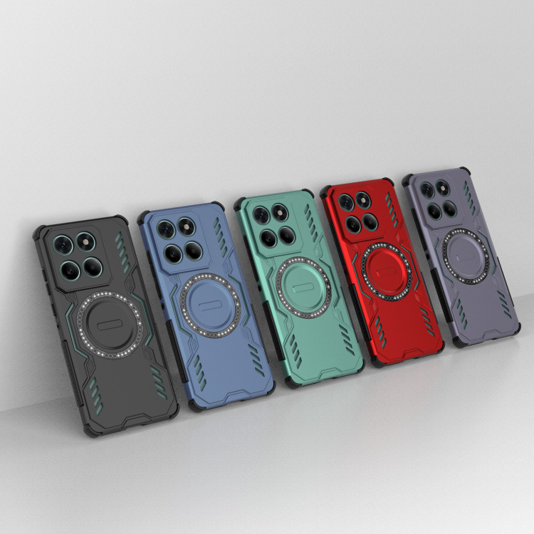 Suitable for Moto G67 Power Butterfly Armor Cooling Phone Case Magnetic Charging Anti-Fall Protective Cover