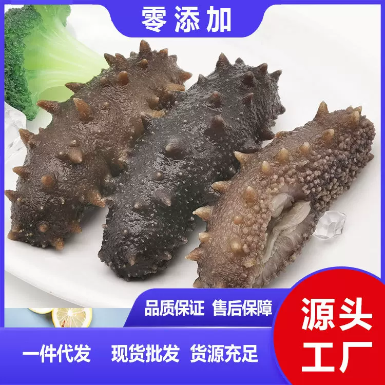 批发即食海参低温冷蒸口感Q弹大连底播深海一件代发海参海鲜礼盒