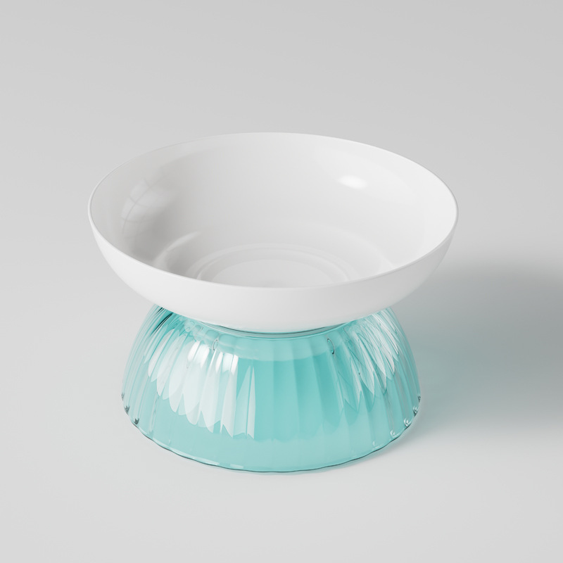 Tazón de gato de cerámica tazón de comida para gatos tazón oblicuo tazón de comida tazón de arroz tazón de gato tazón de perro Copa no es fácil de derribar suministros para mascotas