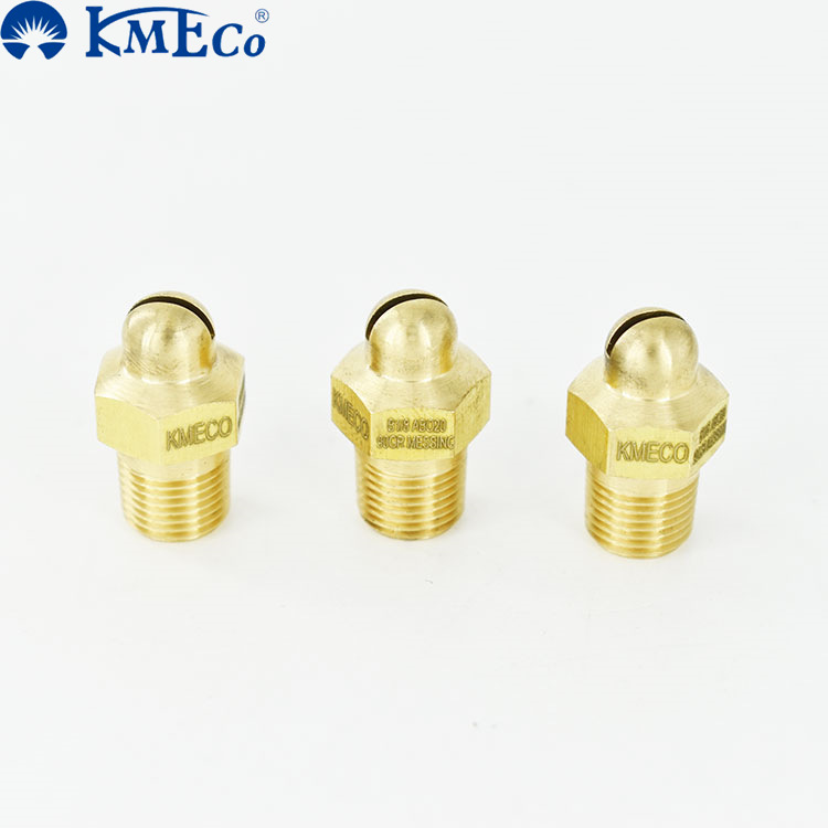 KMECO气嘴黄铜不锈钢材质灰尘颗粒吹扫液体吹干水平喷涂气嘴现货