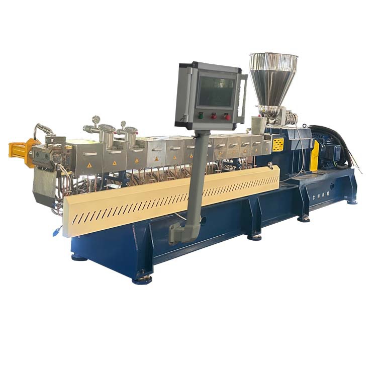 可降解料造粒机,PLA降解料双螺杆挤出机,降解料造粒挤出机