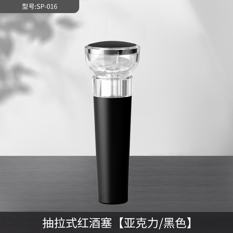 Kelitong fábrica en stock comerciante de vino regalo material de grado alimenticio tipo prensa fresco-mantenimiento de plástico vacío tapón de vino