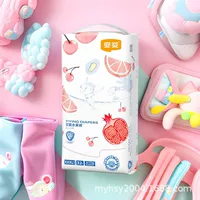 Yiying слабые кислые фруктовые трусики XL36 штук ультратонкие, мягкие и сухие дышащие брюки для подтягивания ребенка