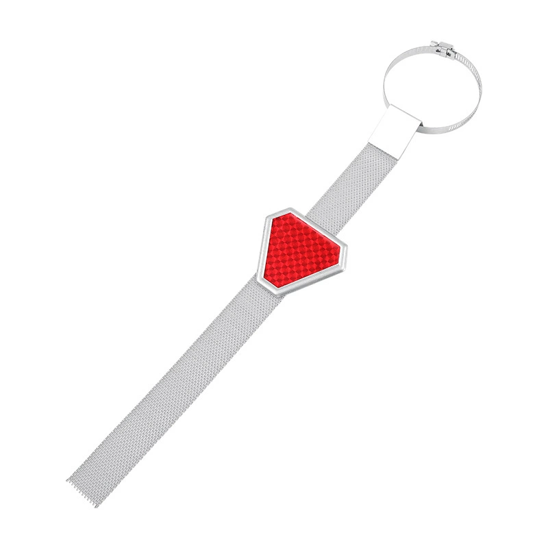 Cross-border car anti-static eliminator small triangle in-car anti-static reflective metal strip grounding strip