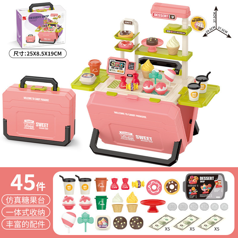 Juguetes de parrilla de parrilla portátiles para niños en el hogar juguetes de cocina para niños y niñas image 7