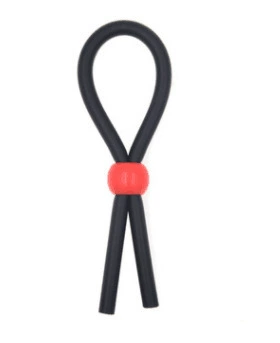 Red beads and black rope (one plant)