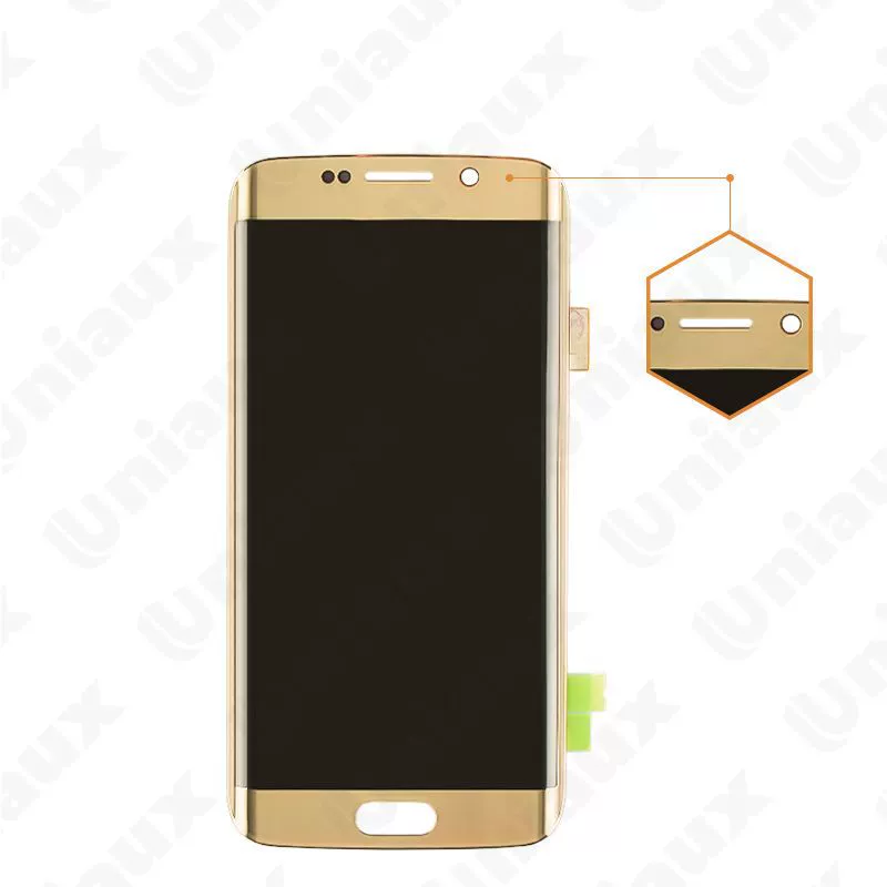 Подходит для Samsung Samsung S6 EDGE G925 экран сборка оригинальный ЖК дисплей внутренняя и внешняя интегрированная экран
