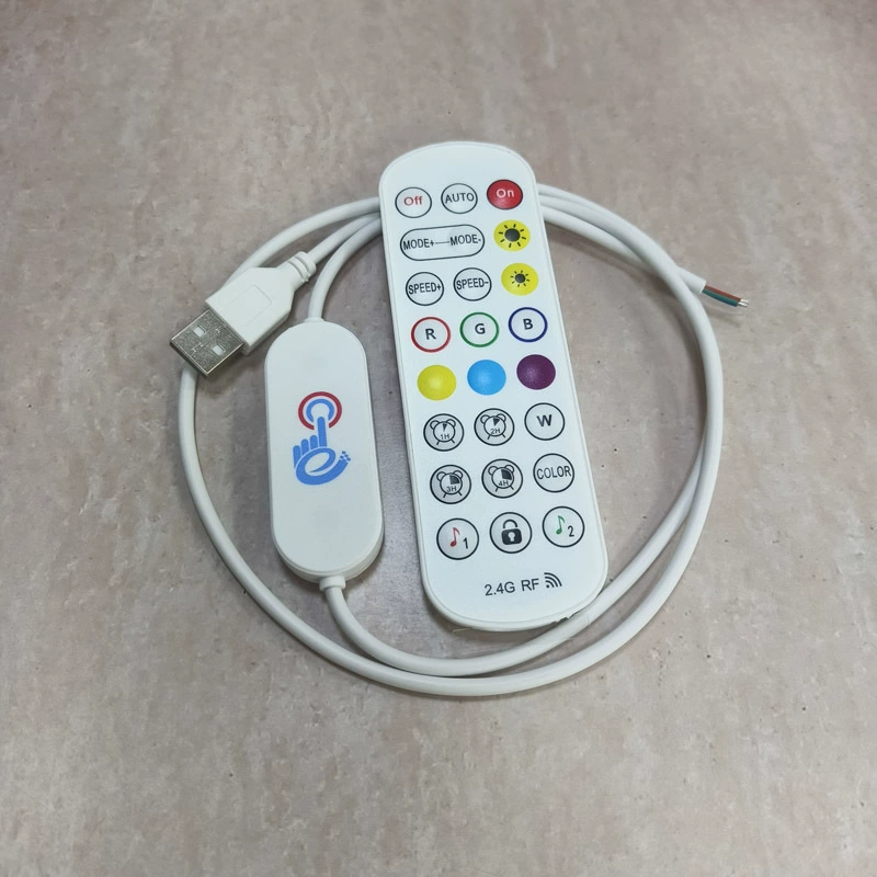 Bolian Light APP сенсорный 2.4G пульт дистанционного управления Bluetooth-контроллер односенсорный RGB красочный дом 5-24V6A