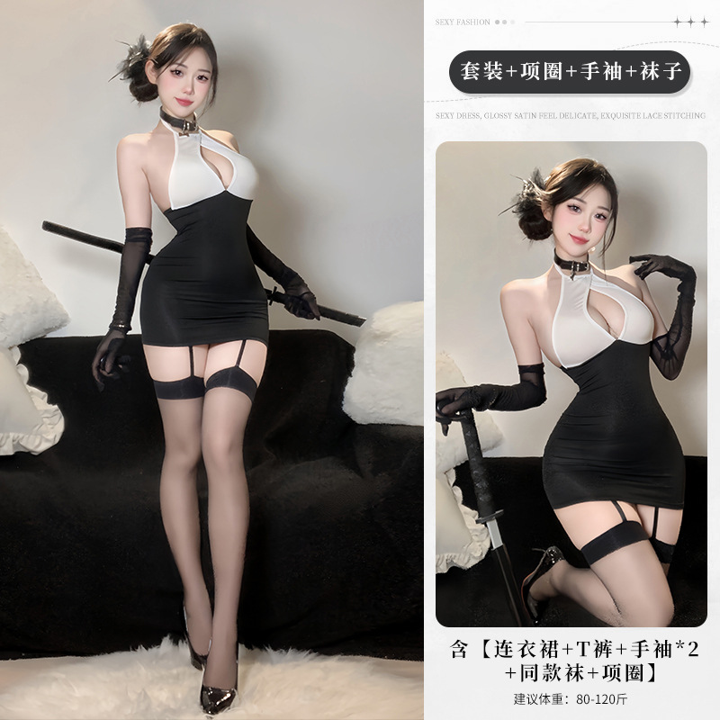 그림 색상 + 같은 스타일의 1호 칼라 + 3178 검은색 소매 + 같은 스타일의 197호 양말