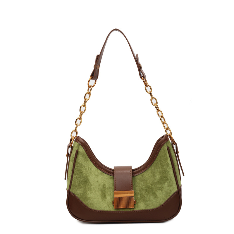 Nicho transfronterizo cadena brazalete para mujeres otoño / invierno 2025 nuevo estilo popular retro bolso de hombro de moda versátil mochila