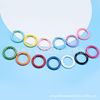 Spot -spotted zinc alloy springs bag small round hanging buckle accessories opening springs buckle color spring ring