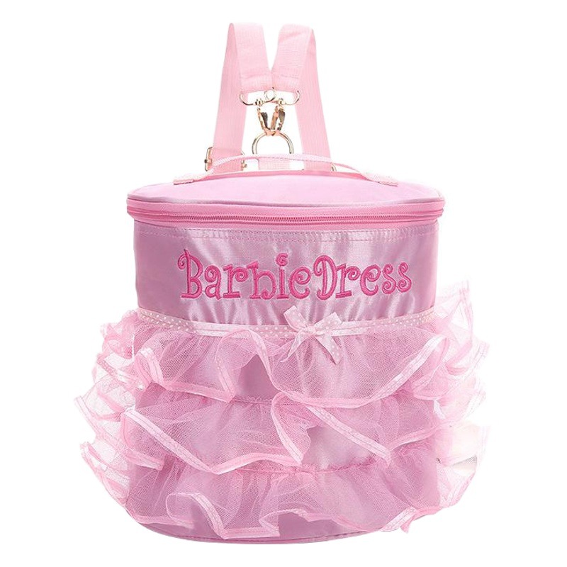 Children's lace dance bag new girls ballet bag metal buckle shoulder bag cute dance bag wholesale