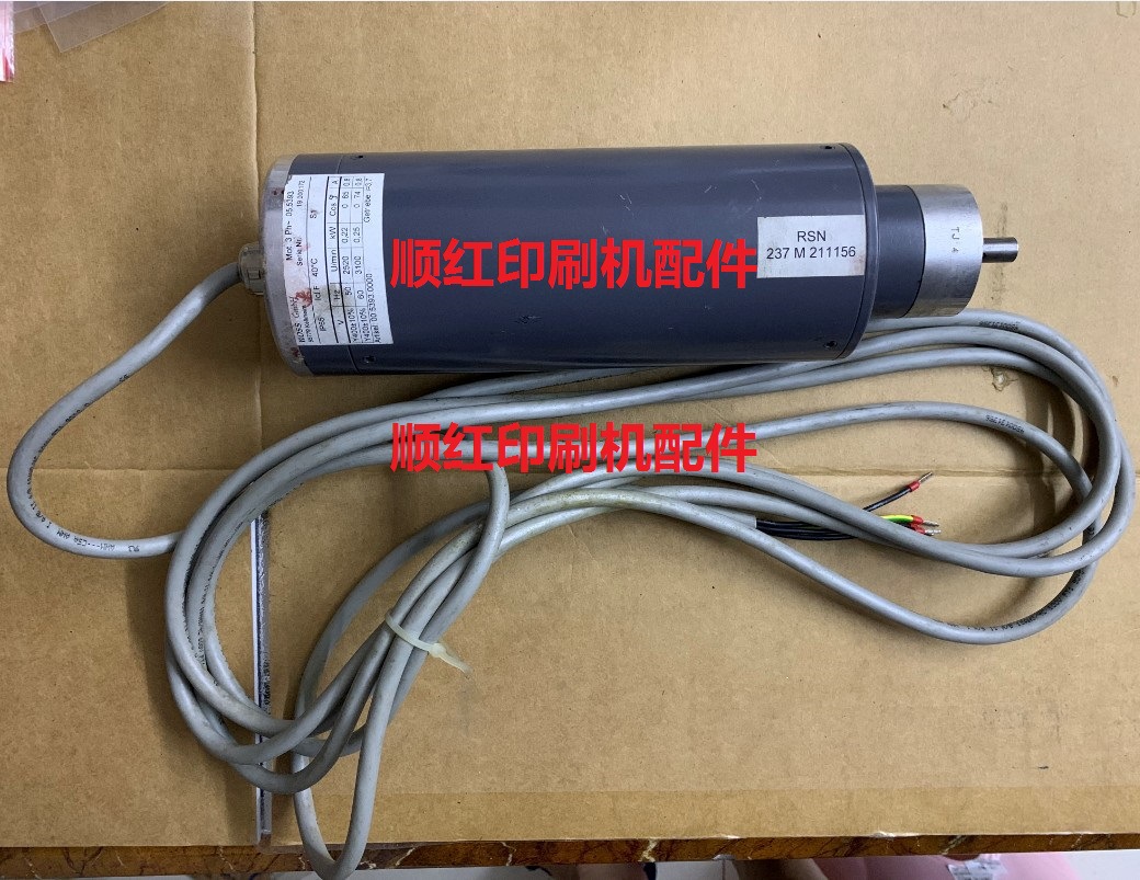 237M211156罗兰印刷机配件R200 R600 R800电机 马达00.5393.0000