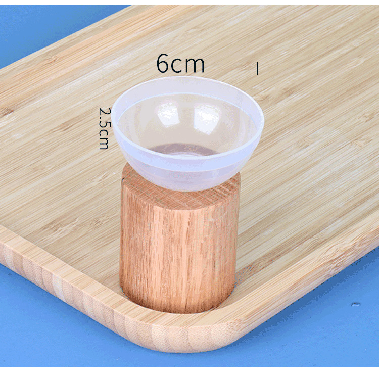 Suministros para salones de belleza Tazón pequeño de acrílico Tazón pequeño transparente Tazón de aceite refinado Tazón de máscara especial Espesor y duradero