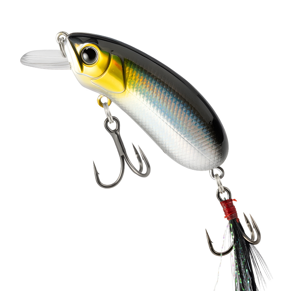Luya bait CC5060 Minnow micro rock small fat slow sinking long-range fake bait wholesale military fish bass mandarin fish 5
