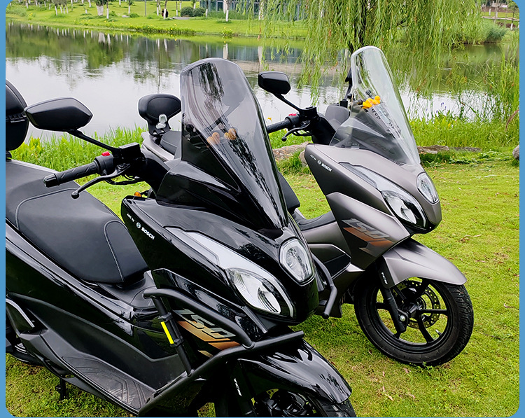 Haojue Ufr150 Windshield Jin Qilong Recruitment Agent Motorcycle Wholesale Upgrade Modified Integrated Windshield