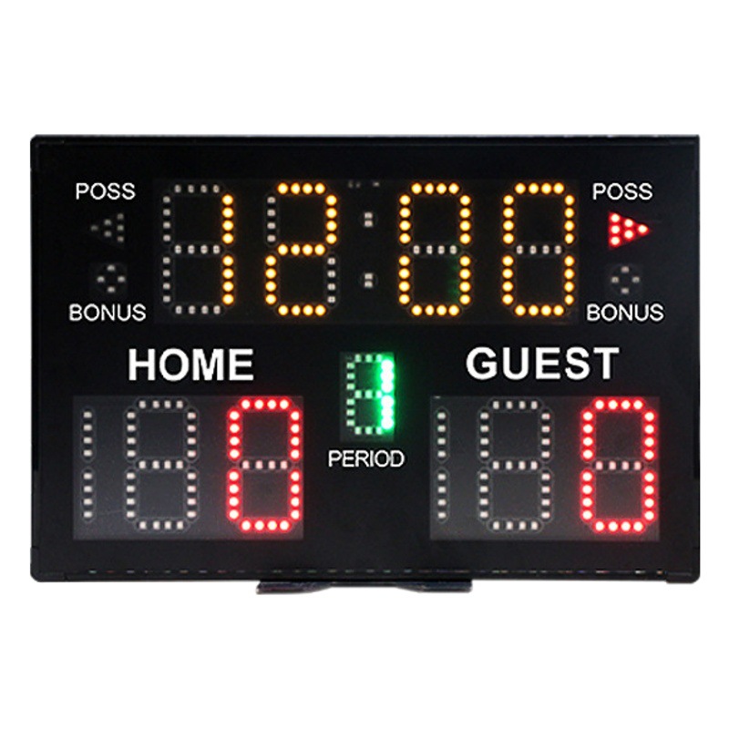 Nuevo multi-funcional LED deportes de interior competencia electrónica marcador móvil digital marcador