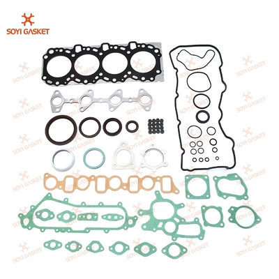 1KD Prado diesel 04111-30050 engine repair kit assembly crankshaft rear oil seal exhaust manifold pad