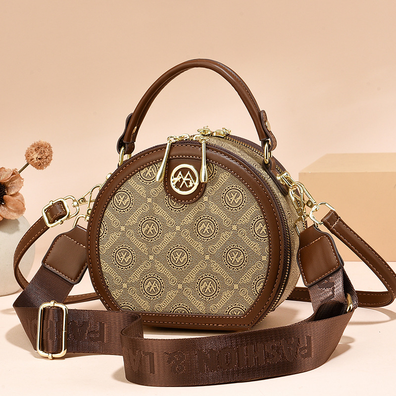 Fabricante nuevo bolso de comercio exterior mujer textura de hombro oblicuo bolso para mujeres 2025 bolso de mano de moda coreano