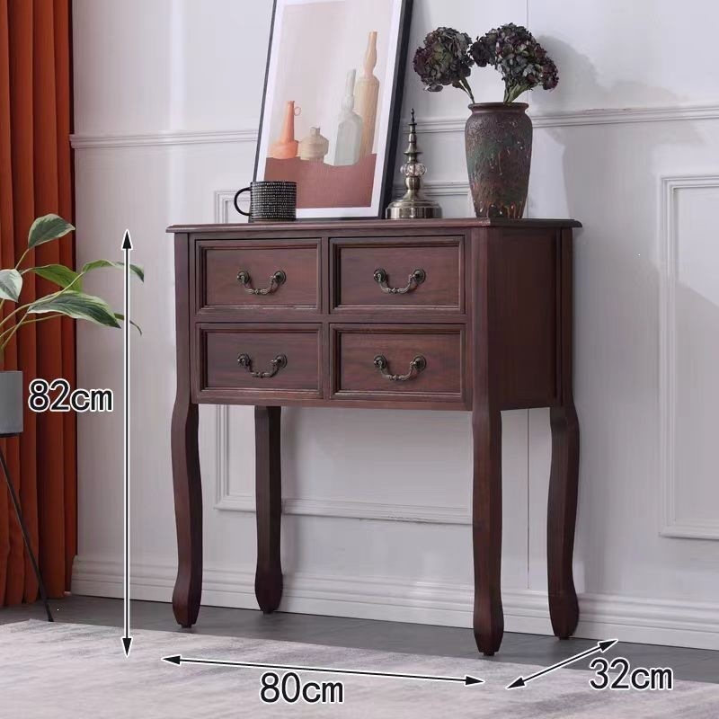 El dormitorio de seis cubos de madera maciza completa estadounidense alberga el armario de cuatro cubos de estilo europeo, el armario del cajón del armario, el porche y la Mesa de comedor.