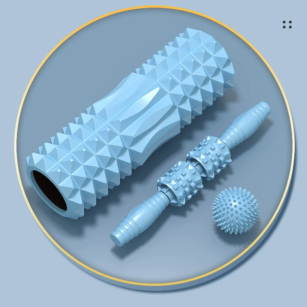 33cm blue crescent + 2 balls M8 + hedgehog ball