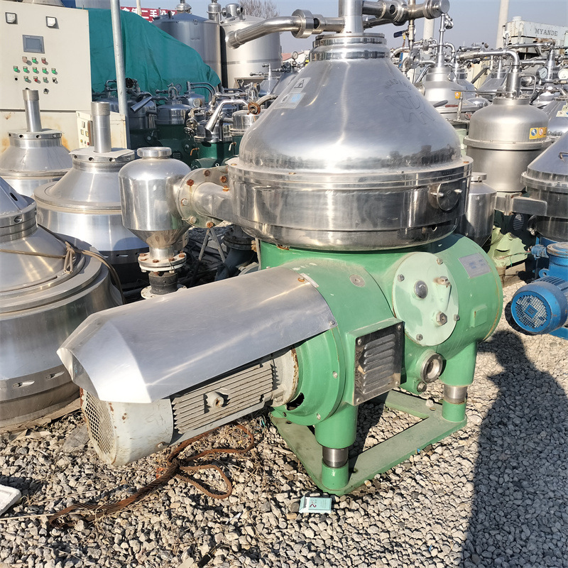 收购二手碟片离心机   不锈钢固液分离设备  化工真空自动化分离